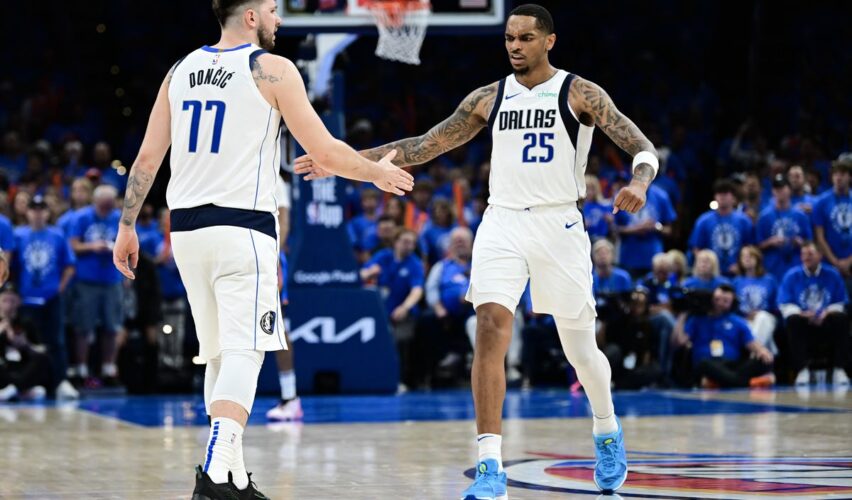 dallas mavericks vs okc thunder match player stats