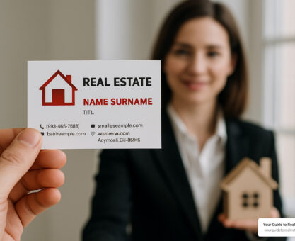 real estate business cards