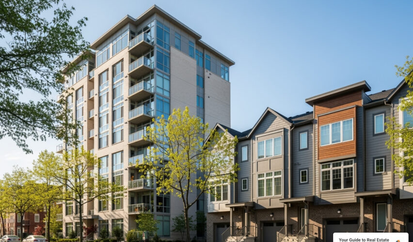 what is the difference between a condo and a townhouse