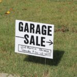 garage sale flyer